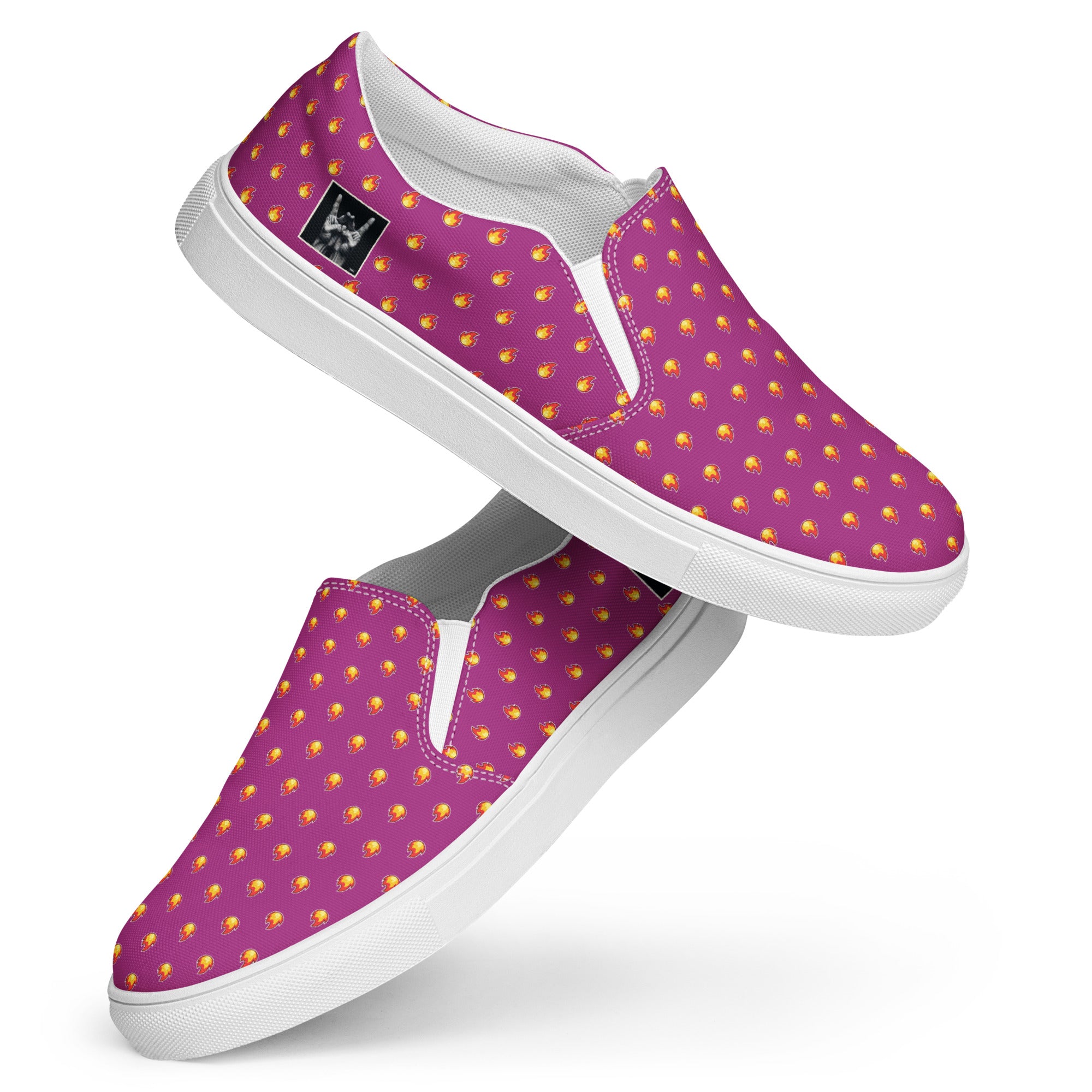 Dub City Year of the Dragon slip-on canvas shoes