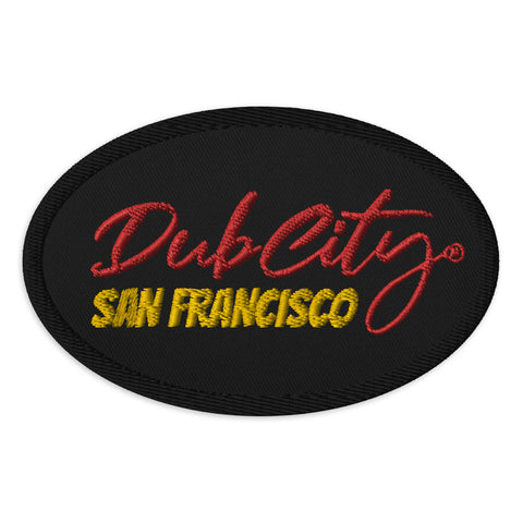 Dub City Embroidered Oval patches