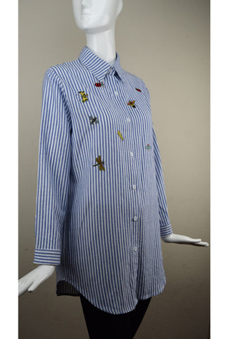 Dub City Pin Stripe Bug Shirt
