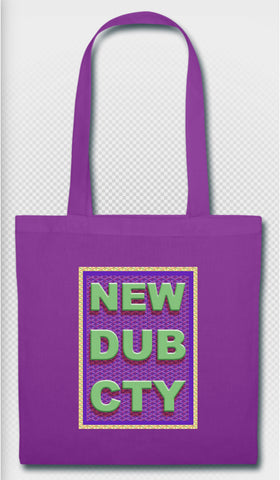 NEW DUB CTY Tote Bag-PRPL